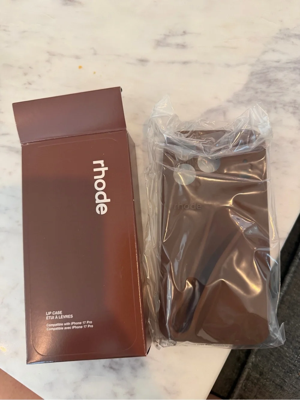RHODE Lip Case for iPhone 17 Pro in macadamia summer 2026 iPhone 17 pro